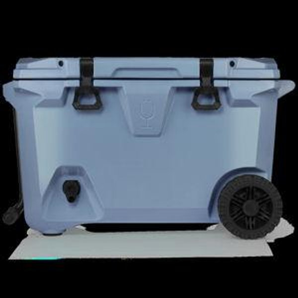 BrüTank 55-Quart Rolling Cooler | Denim