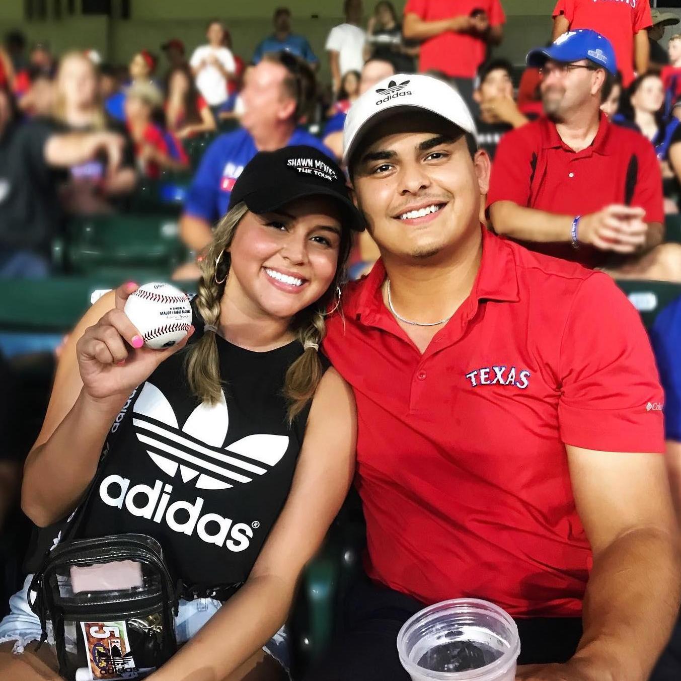 When Evan caught a Willie Calhoun homer.