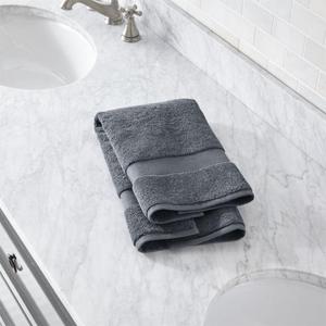 Turkish Cotton 800-Gram Slate Grey Hand Towel