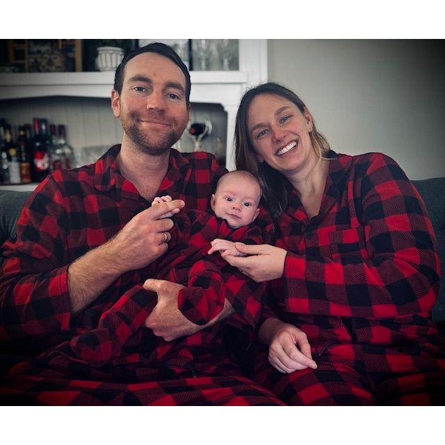 Matching holiday PJ's!