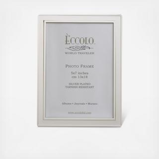 Silverplate Frame Raised Edge