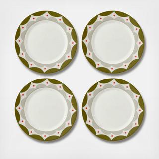 Kit Kemp Geo Dinner Plate, Set of 4