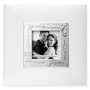 Loving Expressions 200-Photo Metal Frame Wedding Album