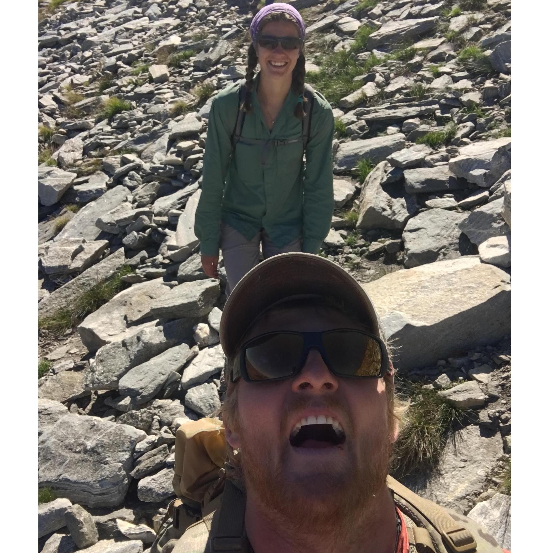 Hiking near McCall, Idaho