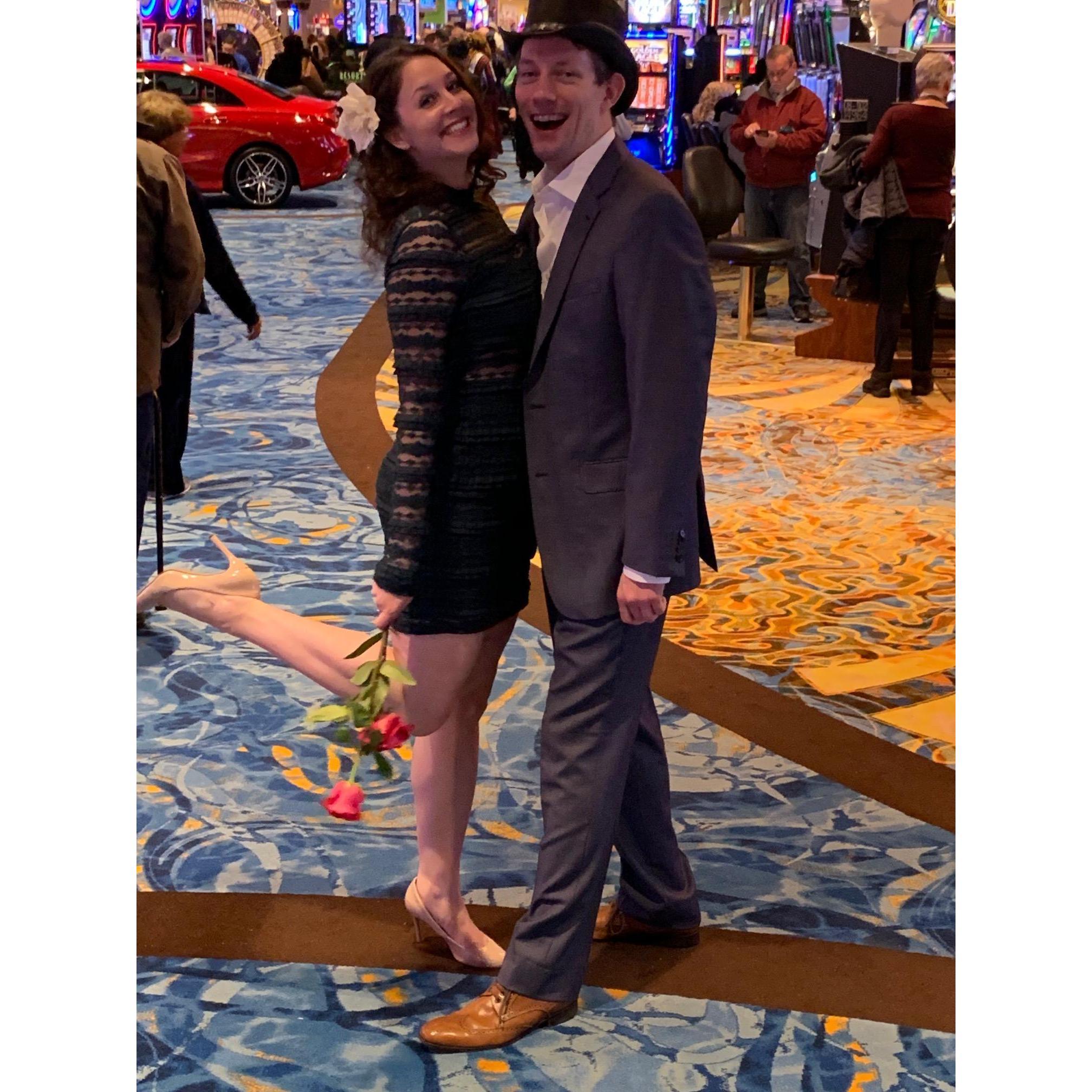 New Year's Eve shenanigans
