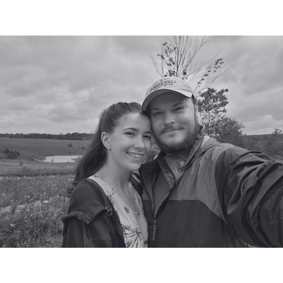Hiking in PA.
