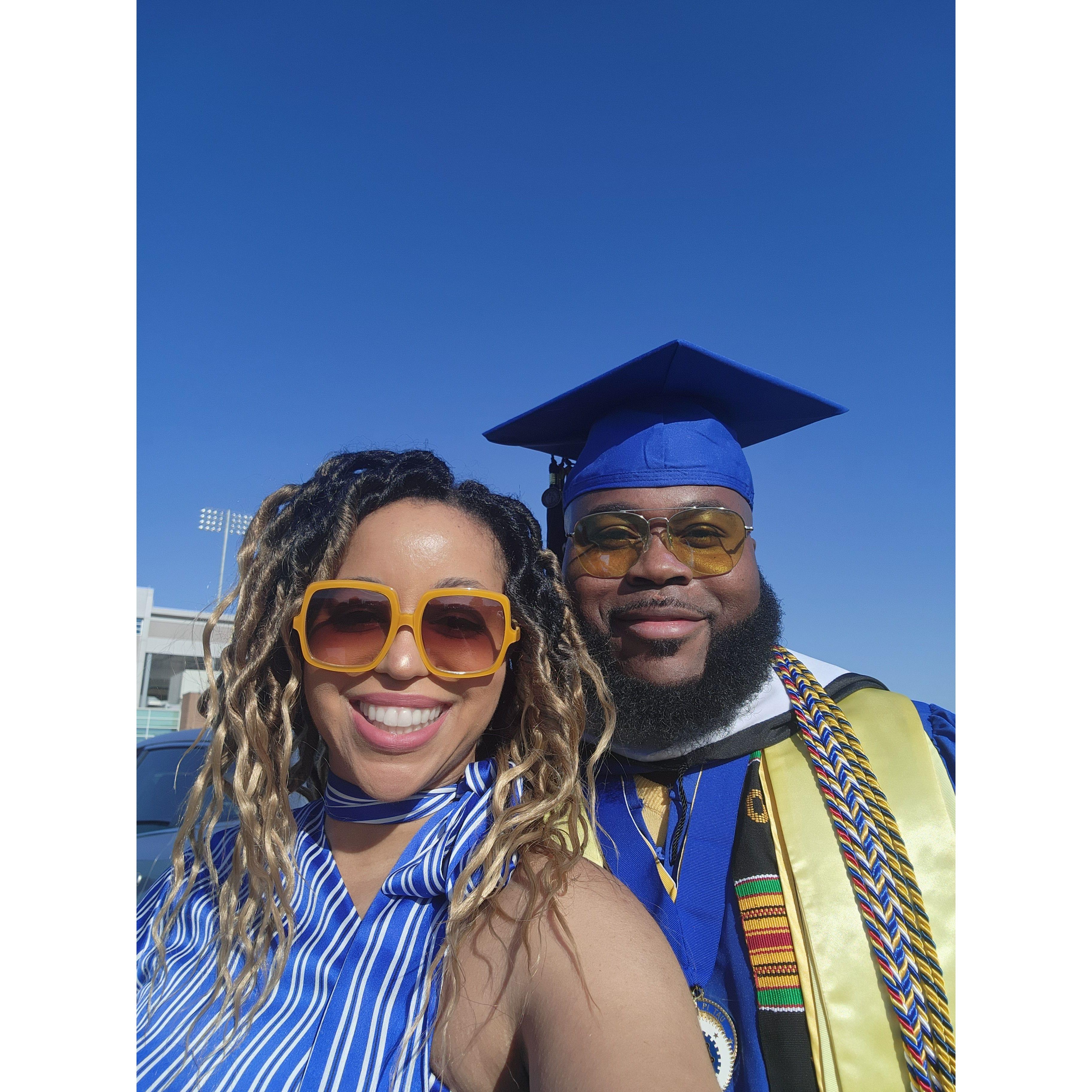 Amir's MFA Graduation!