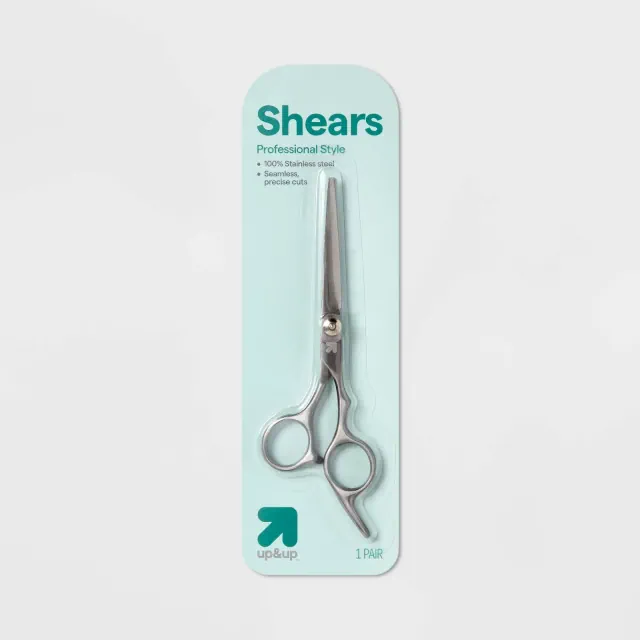 Stainless Steel Barber Shears - up&up™