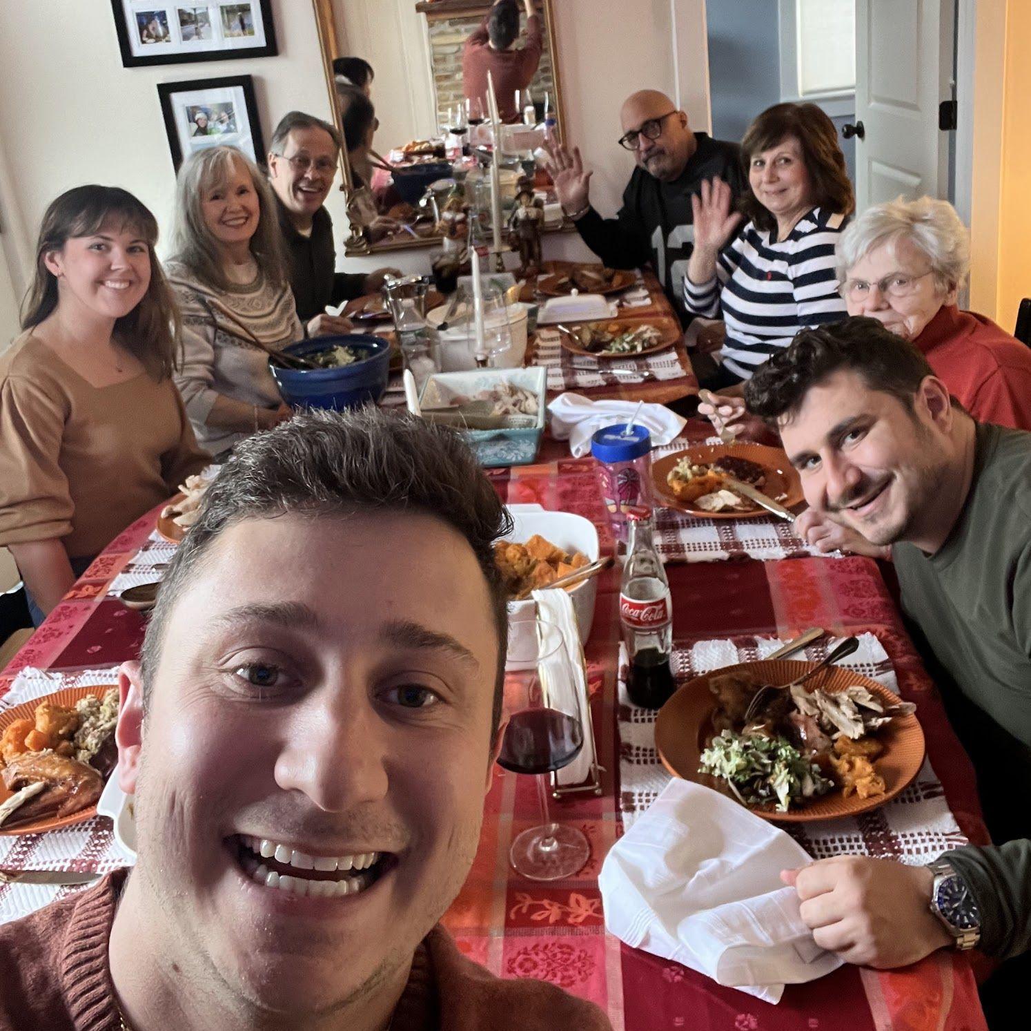 Our first time hosting Thanksgiving!