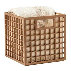 The Container Store Shoji Handled Cube With Liner