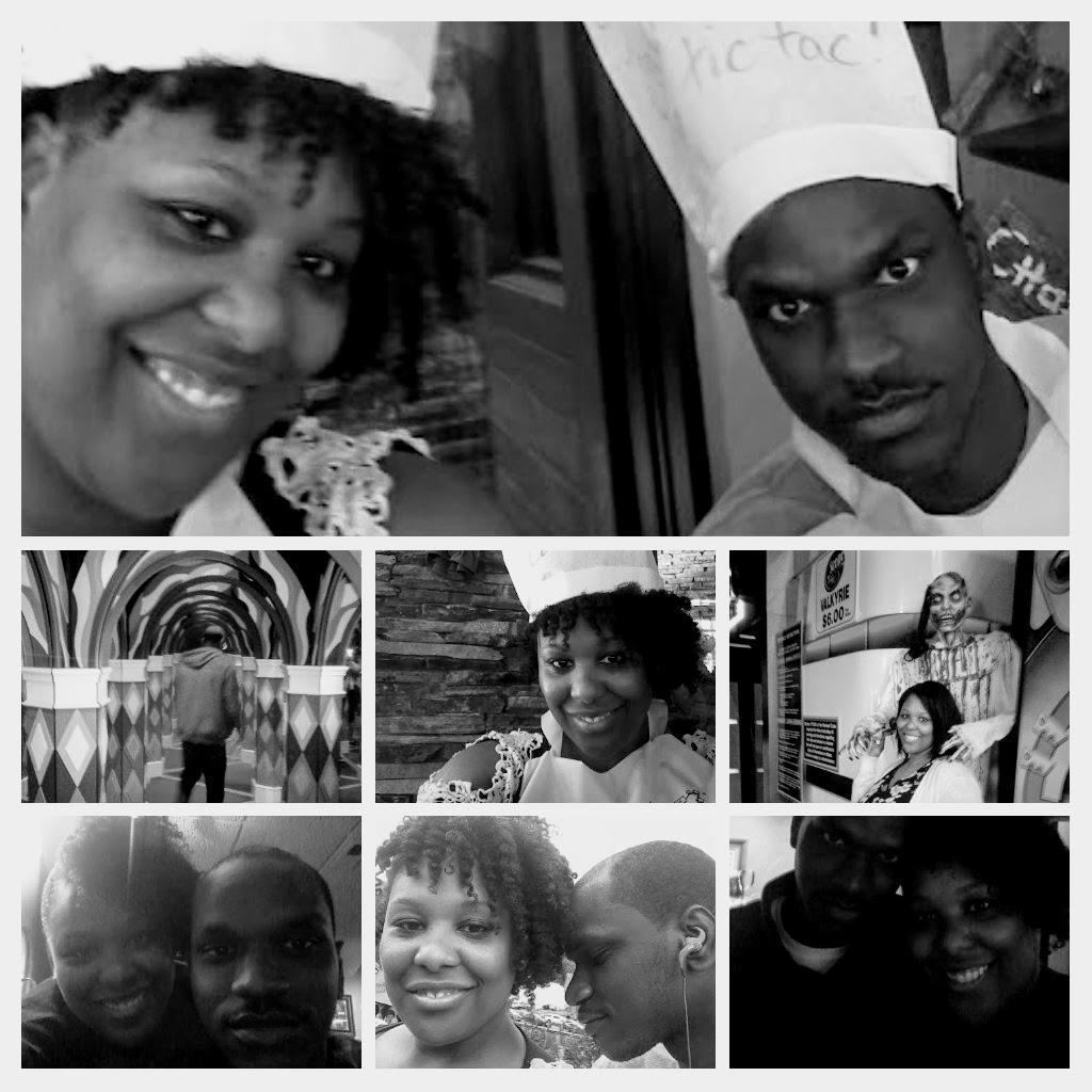 Date night collage
