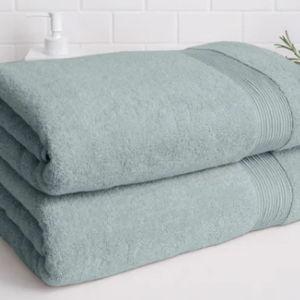 Turkish Towels Signature Towel Sets: Light Blue, 2 Bath Sheets