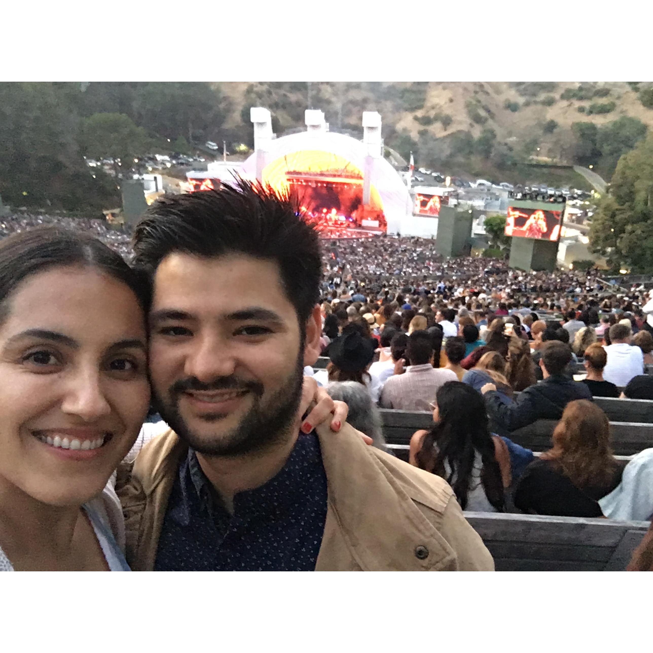 First concert together with the Paul family! We got to see Leon Bridges and had the best picnic together.