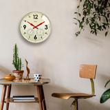 Factory Outdoor Wall Clock & Weather Station