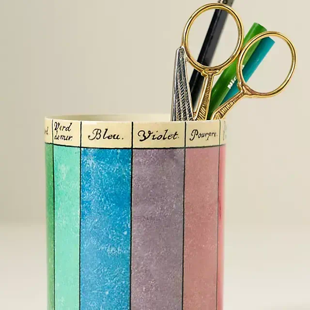Roomytown Enamel Pen Pot