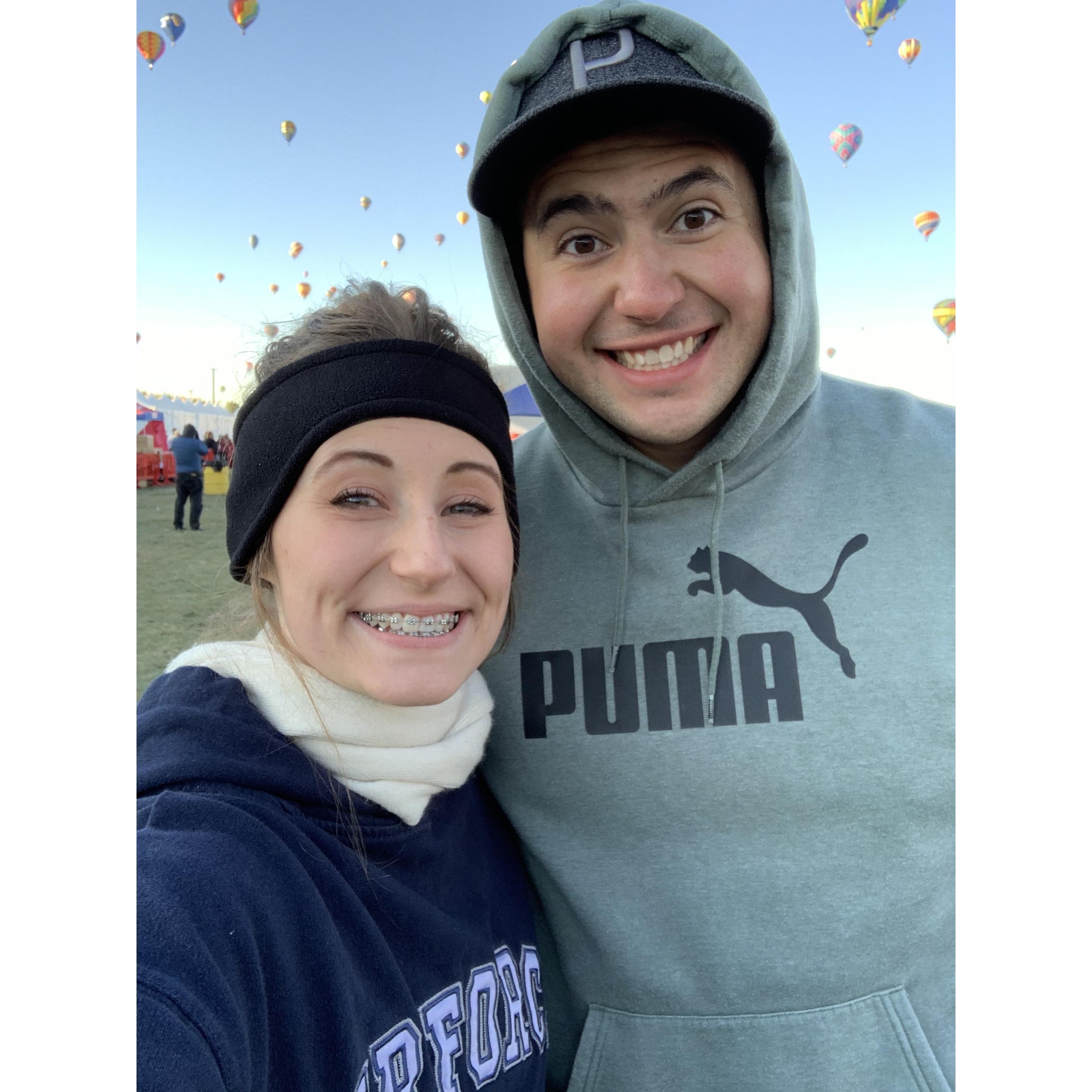 This time we didn't meet at the fiesta by chance! We went together! October 13, 2019