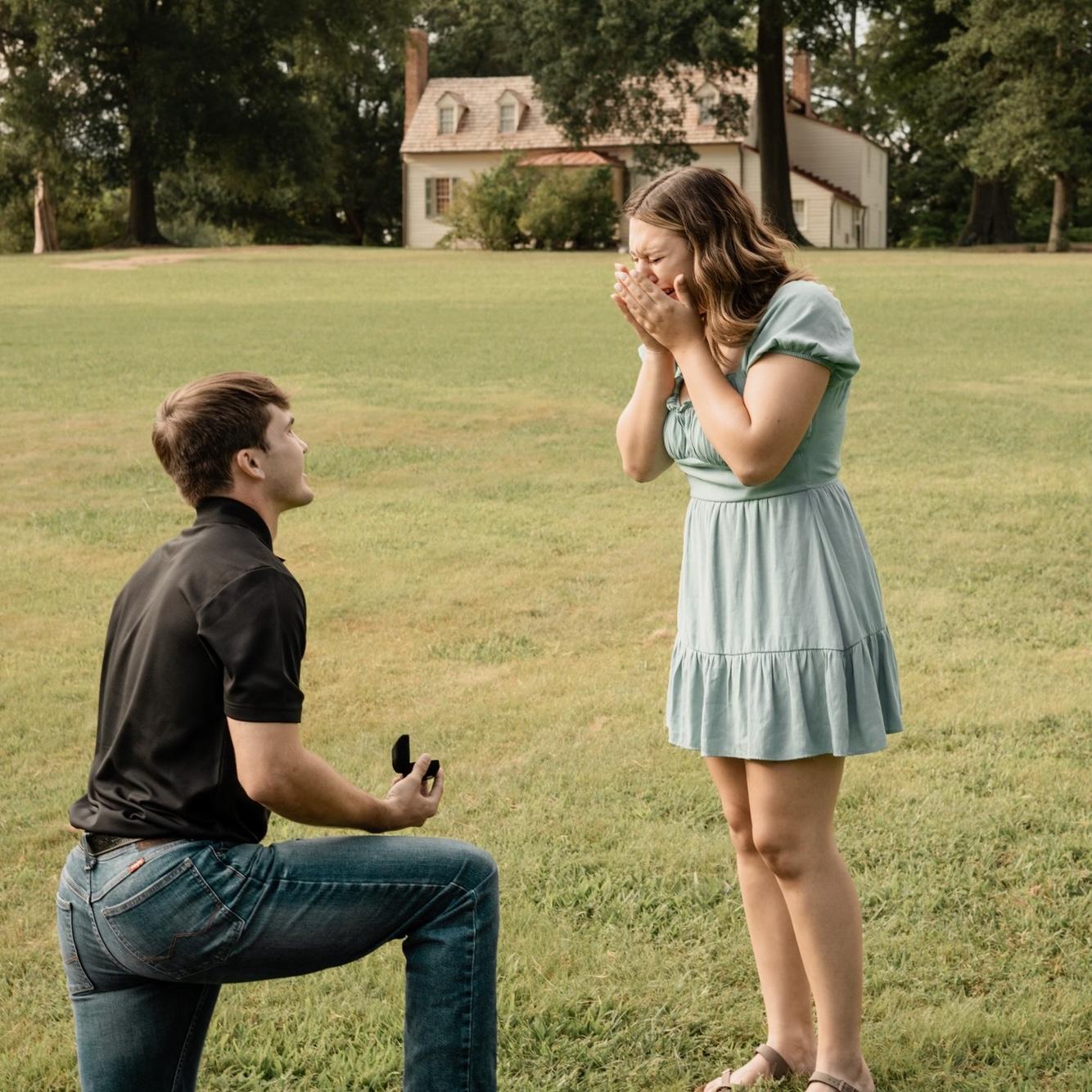 the day Colby asked Emily to marry him!