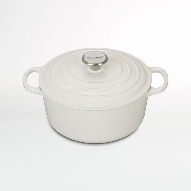 Le Creuset ® Signature White 4.5-Qt. Round Dutch Oven
