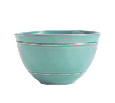Cambria Stoneware Cereal Bowls, Set of 4 - Turquoise