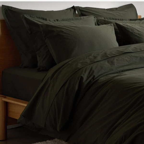 Parachute Brushed Cotton Sheet Set - Evergreen, King