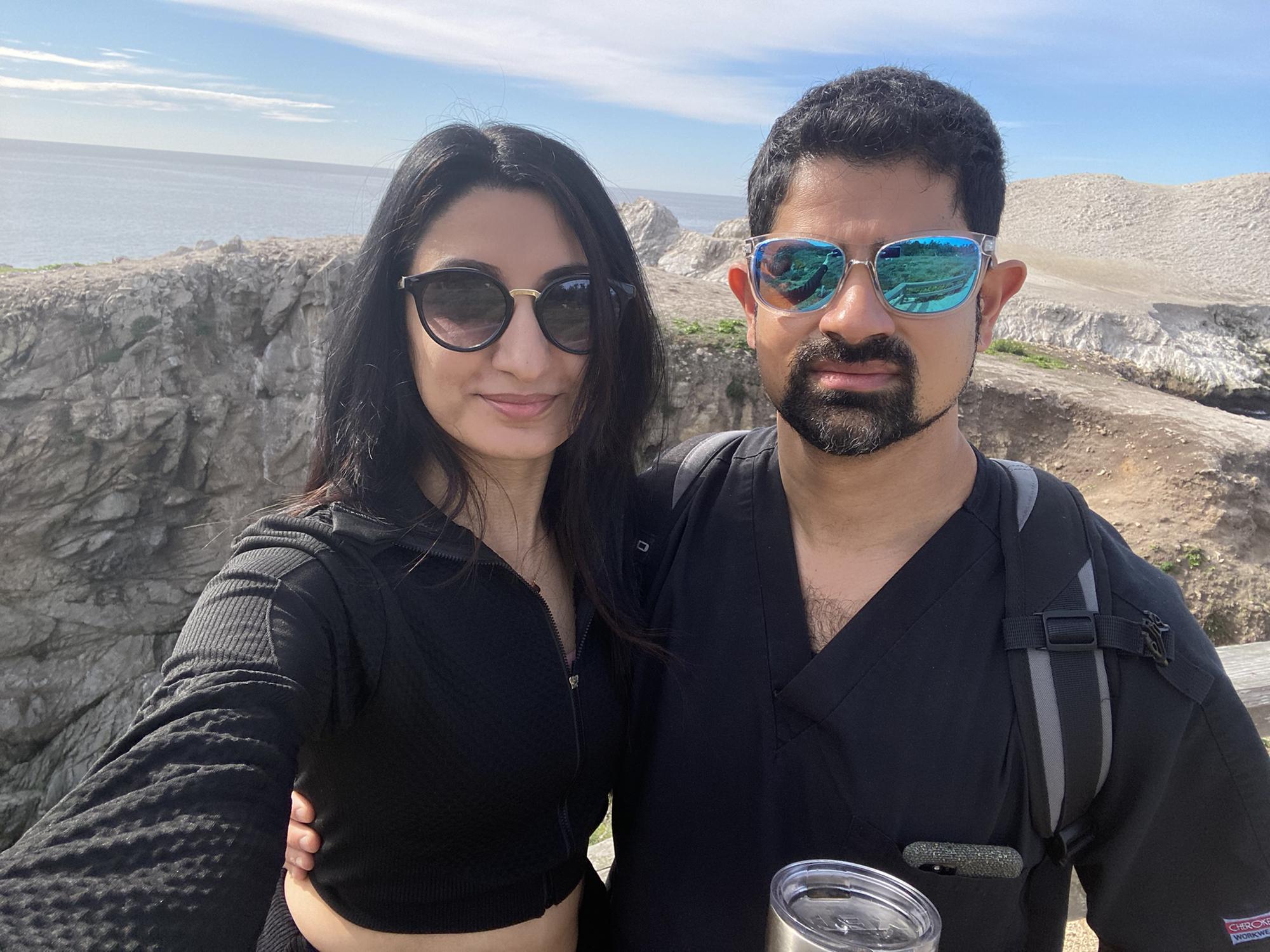 Fun hikes. This hike is the one that i found out Omar keeps full water bottles stashed in his backpack. One for me and one for him