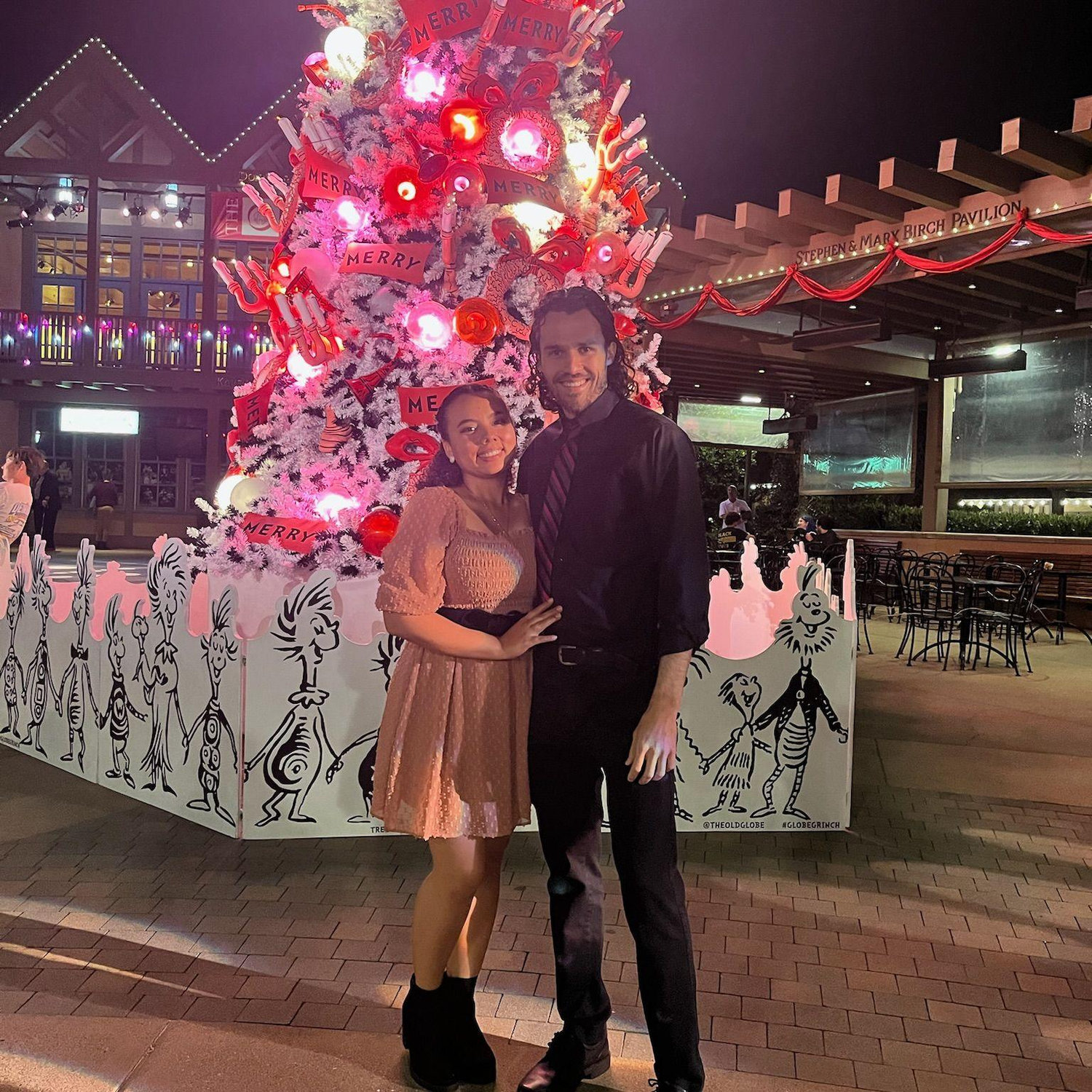 Dec 2023-
Our first Christmas together!
Fun fact: we got sick with COVID few days after
