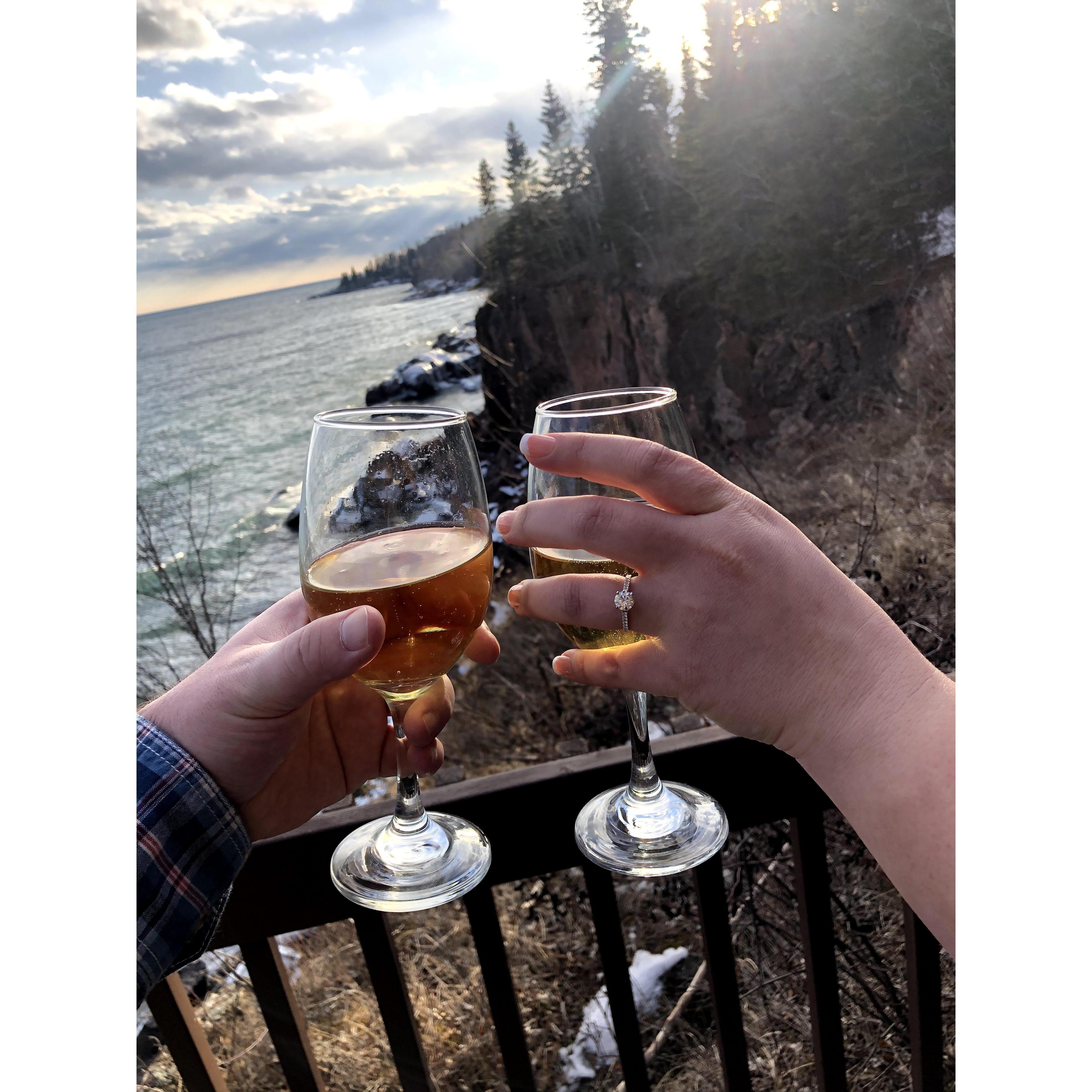 The view/backdrop of the proposal