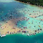 Torch Lake Sandbar