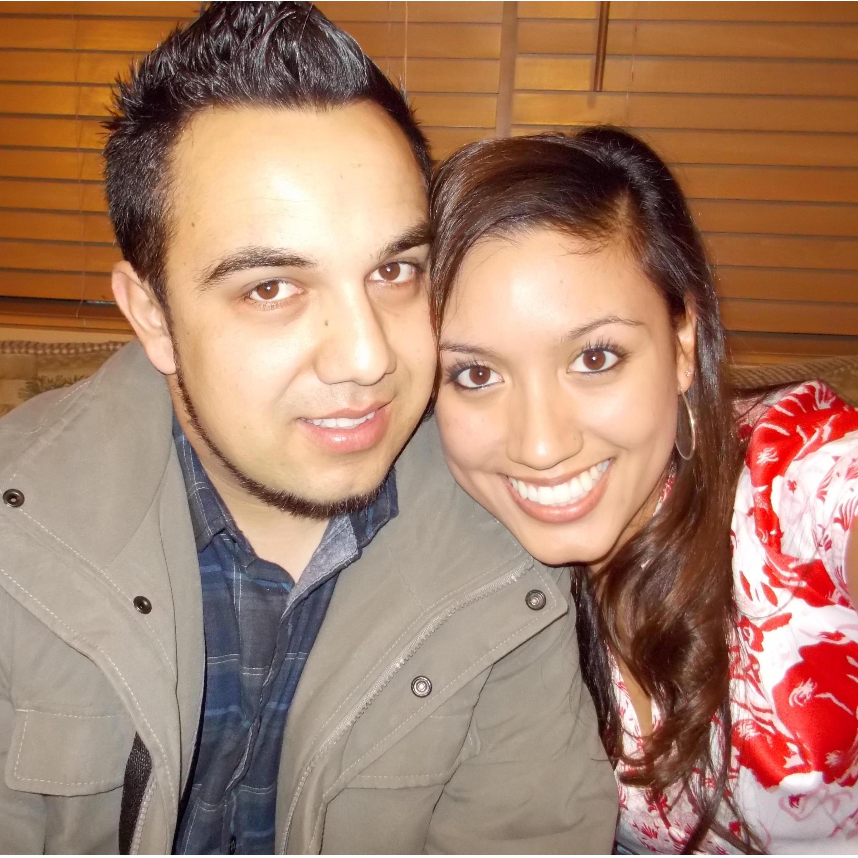 One of many Christmases together.