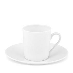 Apilco Tuileries Porcelain Espresso Cups & Saucers, Set of 4