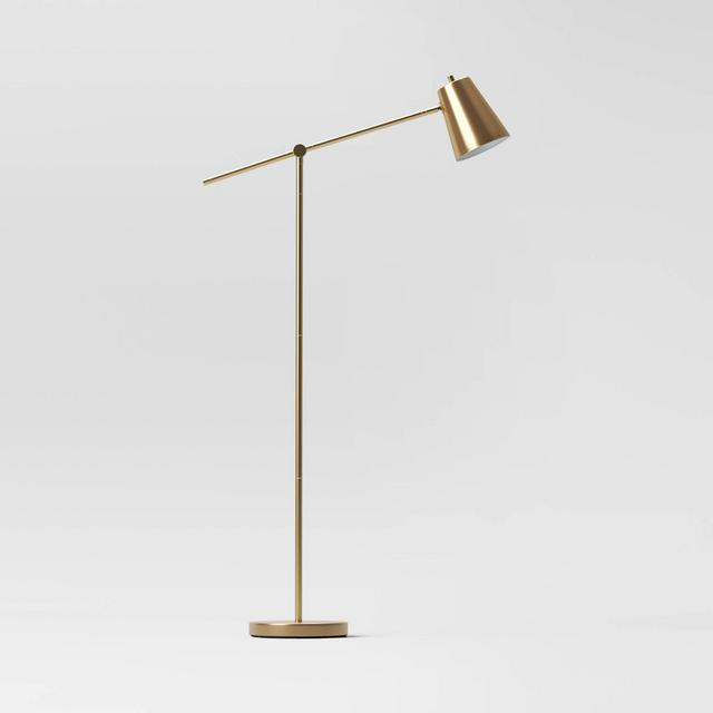 Cantilever Floor Lamp Brass - Threshold™