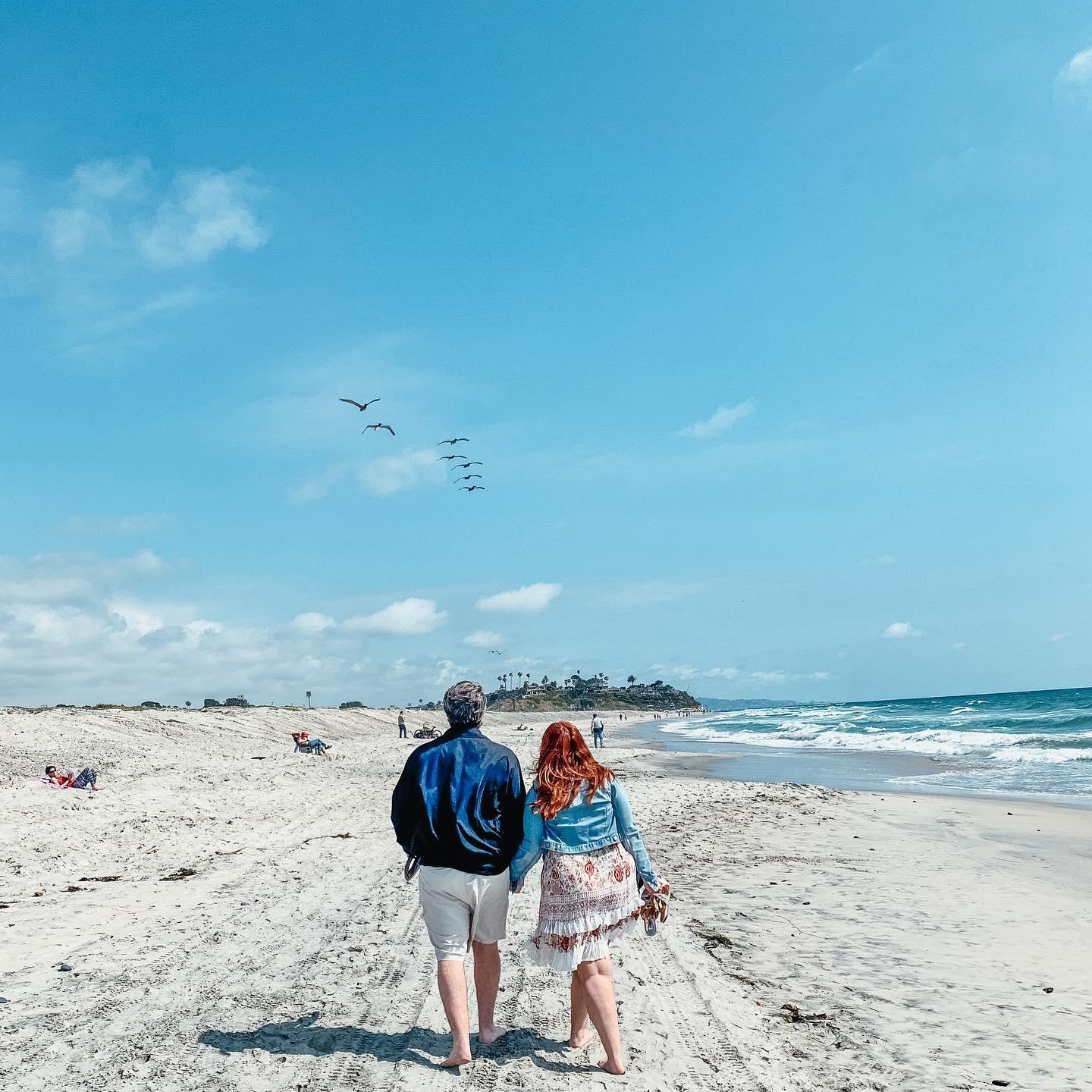 Beach walks in Carlsbad