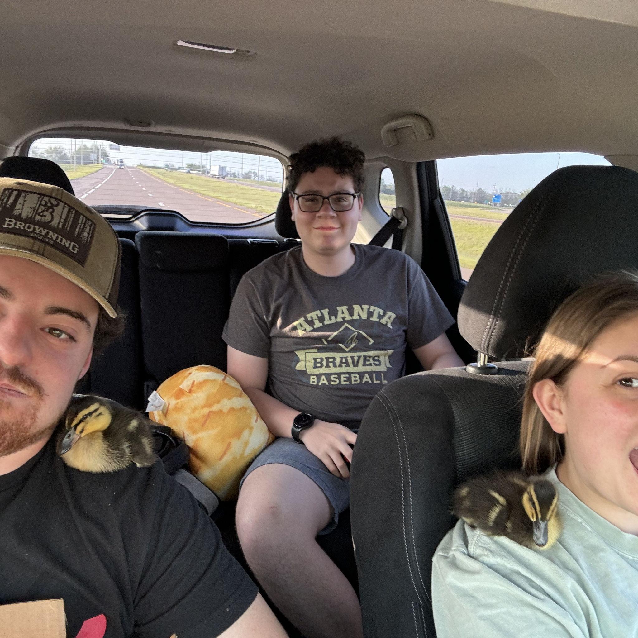 That one time we drove to see the eclipse and Joe bought two ducklings while we were on a bathroom break... Boy, was I surprised!