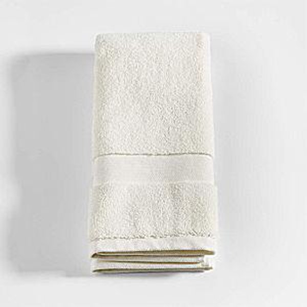 Organic Turkish Cotton Ivory Hand Towel