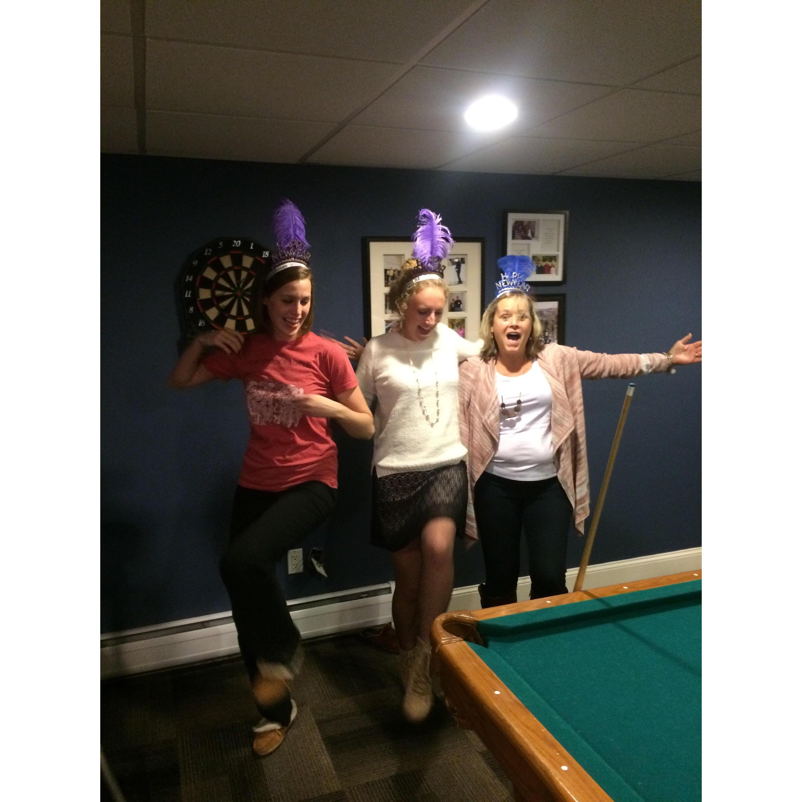New year's at the Spain's ..