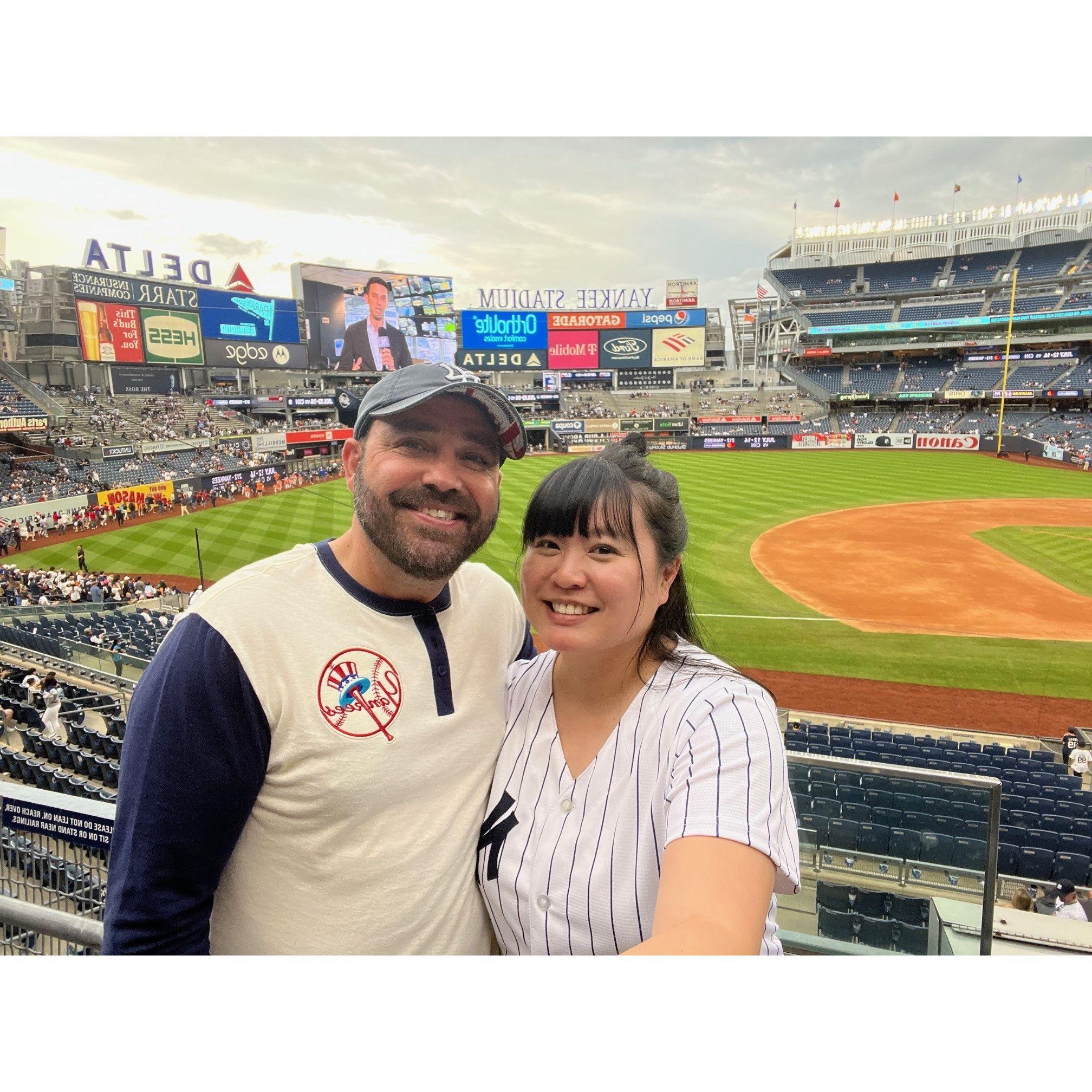 Our first time at our beloved Yankee Stadium - Bronx, NY - June 2022