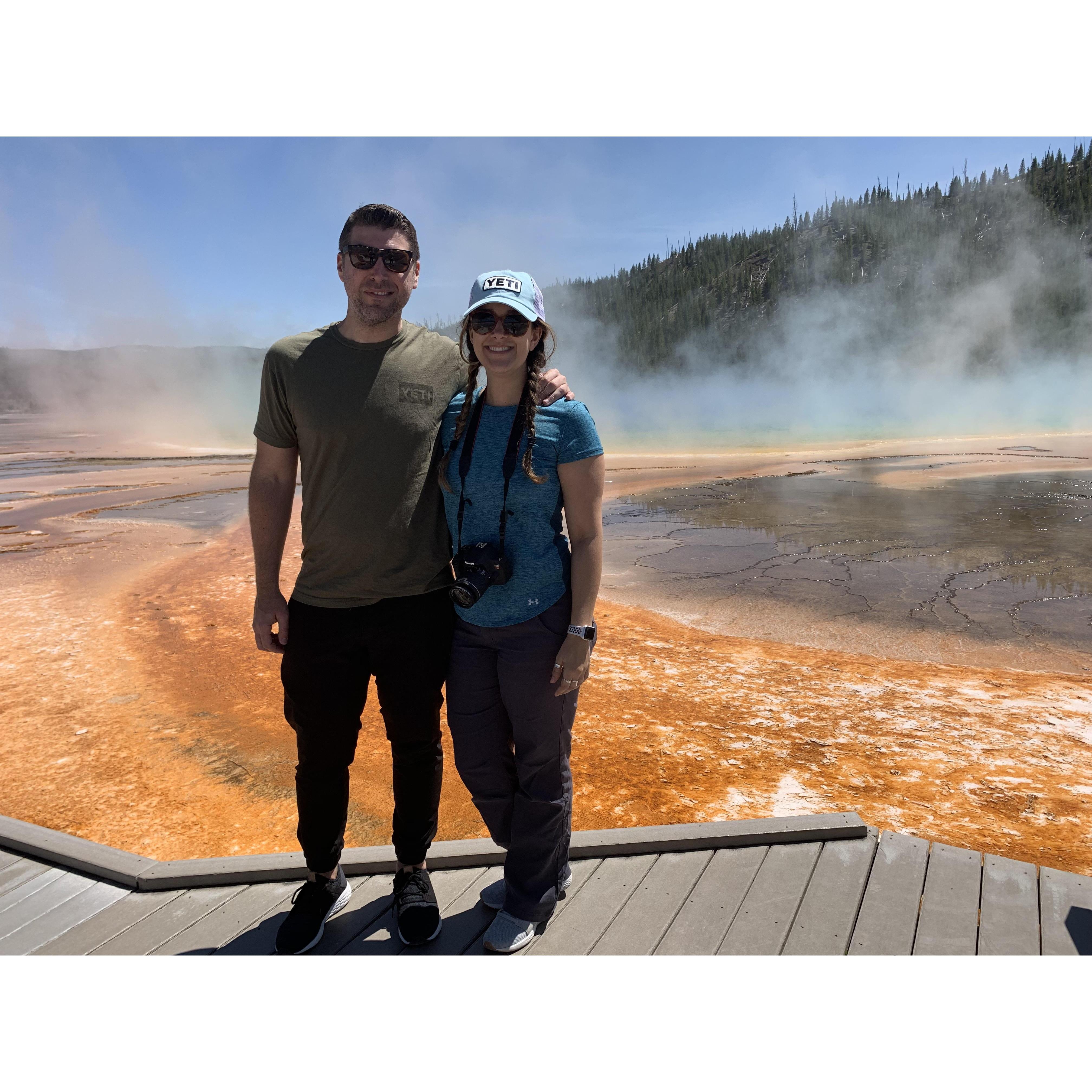 Yellowstone, Grand Prismatic Spring, 2019