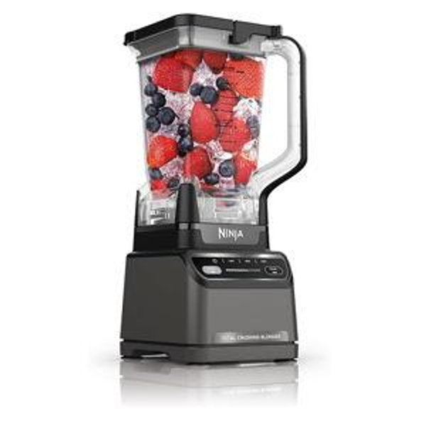 Ninja Professional Blender | Smoothie Blender, Drink Mixer, Grinder, Ice Crusher | Total Crushing™ Technology, Auto-iQ™ Smart Presets, Professional 1200W Power, XL 72oz Pitcher | Dark Grey | BR201AMZ