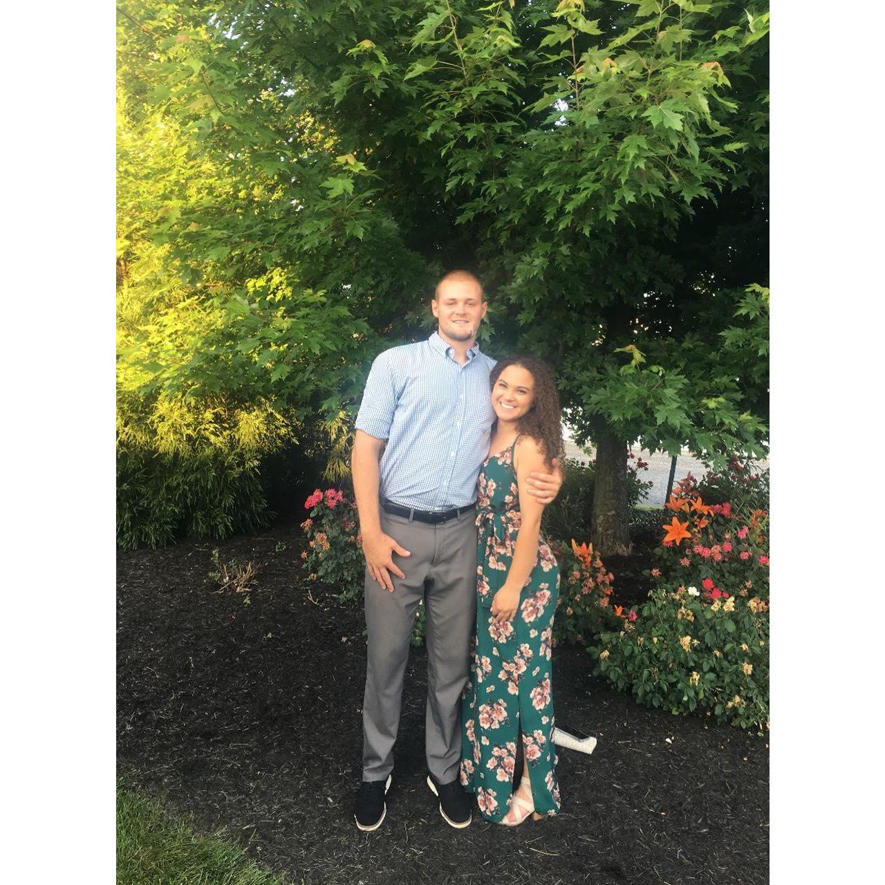 June 2, 2018 •
Mia's first time getting to meet most of the Jenkins family at Courtney and Jordan's wedding.