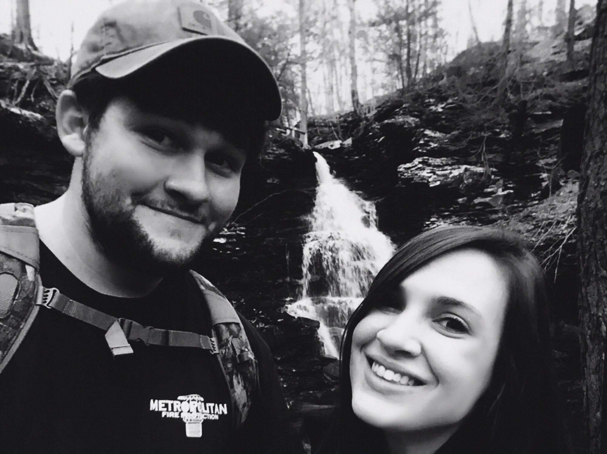 We love water (he even proposed at a waterfall!)💧