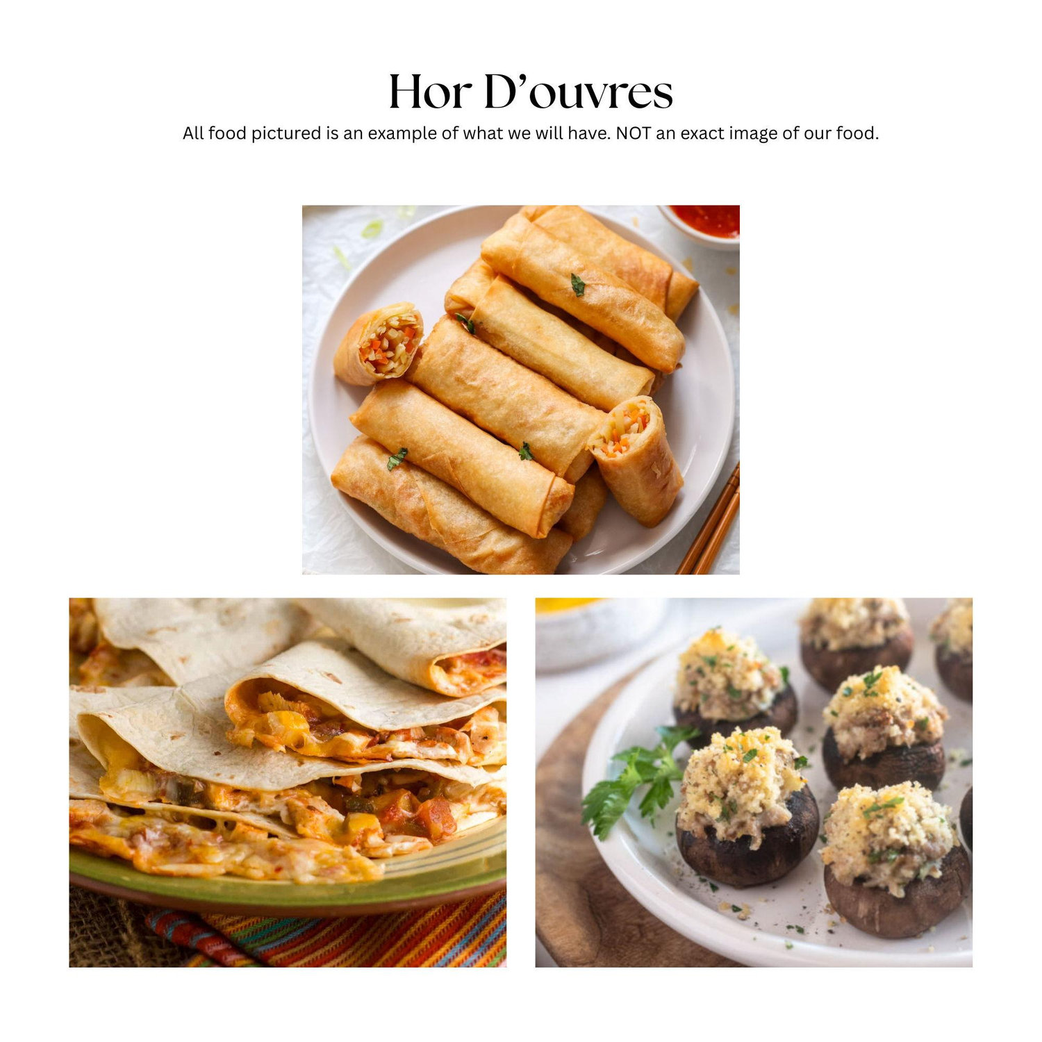 Hors d'oeuvres