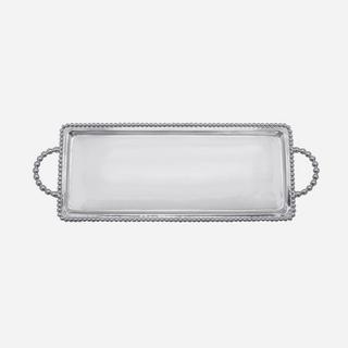 String of Pearls Long Rectangular Tray