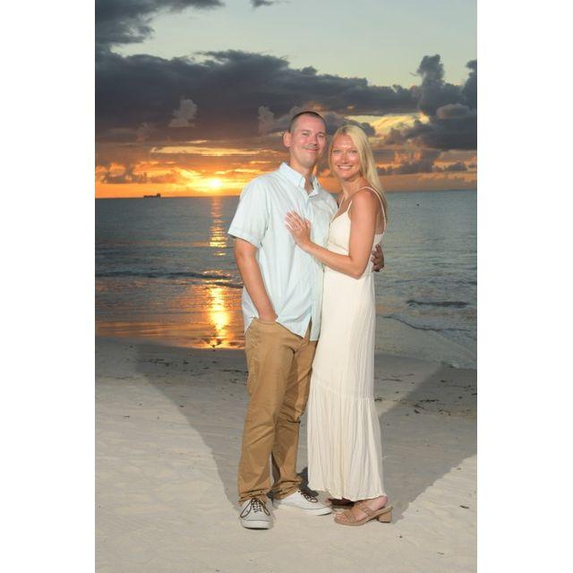 Celebrating our engagement in Antigua