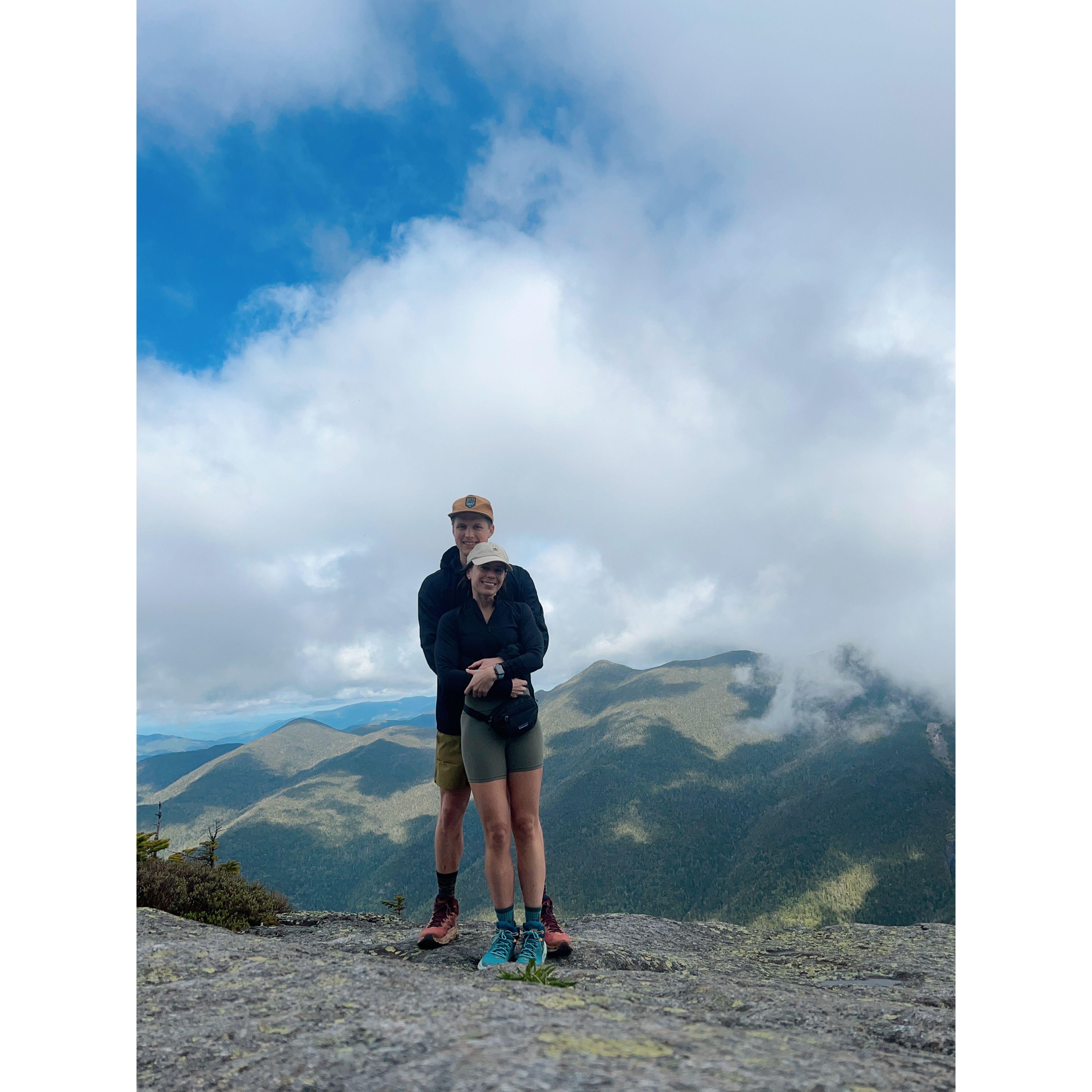 Top of Mount Colden in the Adirondacks