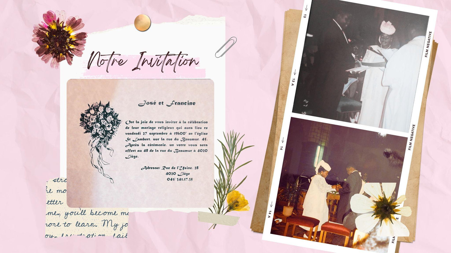The Wedding Website of Francine Kasende and Joseph Sr Kasende