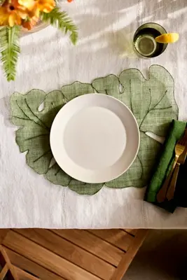 Tropical Leaf Abaca Placemat