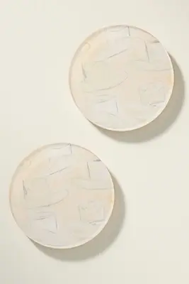 Tart by Taylor Acrylic Round Coasters, Set of 2
