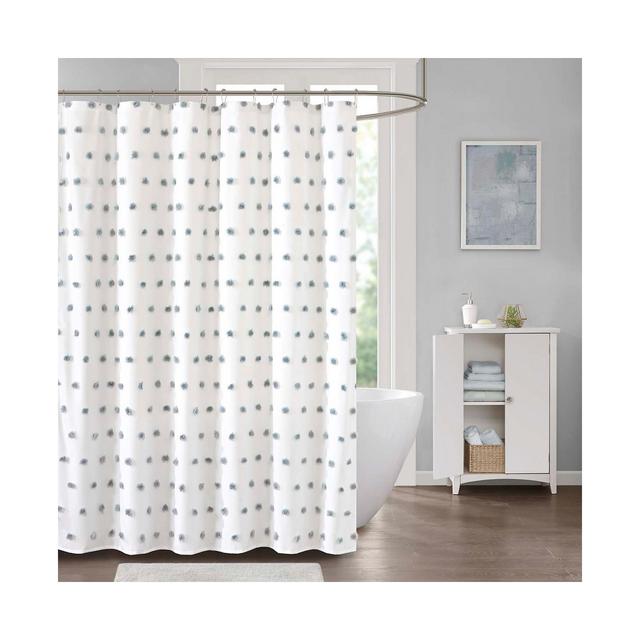 Décor Studio Sophie 72" x 72" Pom Pom Shower Curtain