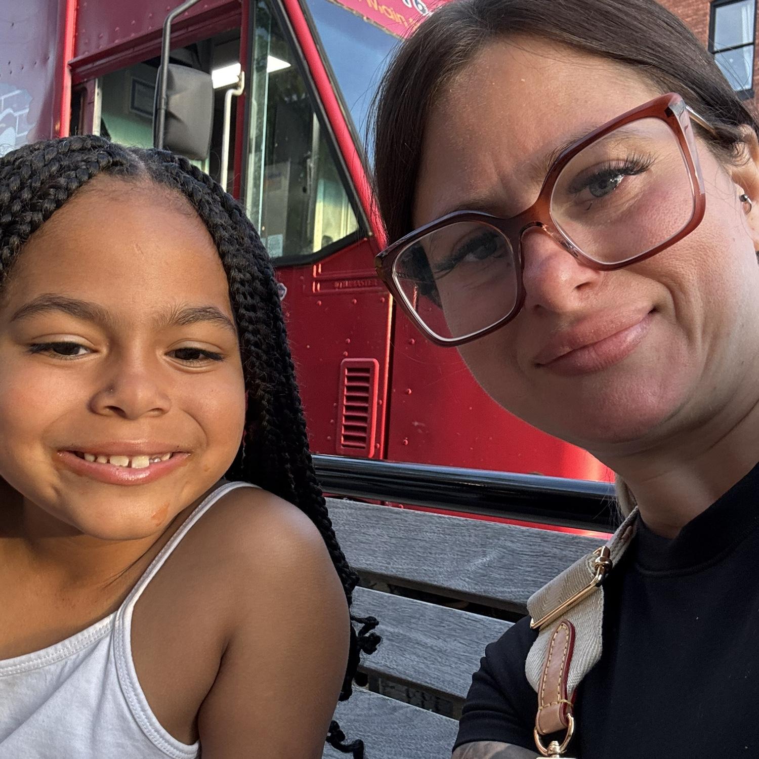Charli and mommy