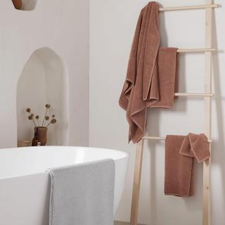 Soft Rib Turkish Cotton Washcloth, Set of 4